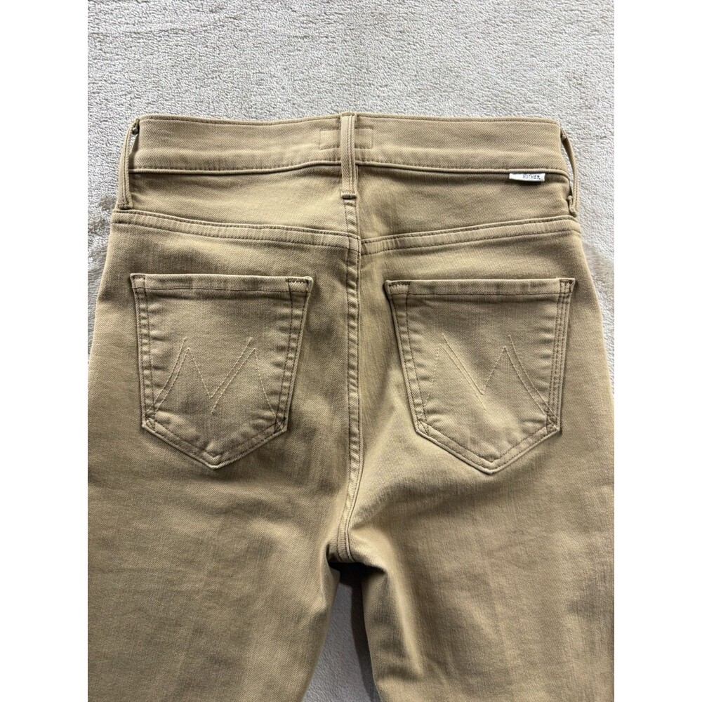 Mother The Weekender Play Date Size 24 Prairie Sand Wide Bottom - Picture 8 of 9